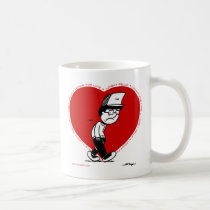 Autumn Lake "LONELY HEART" Coffee Mug