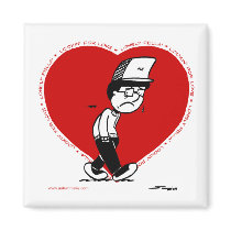 Autumn Lake "LONELY HEART" Magnet