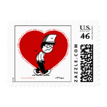 Autumn Lake "LONELY HEART" Postage postage