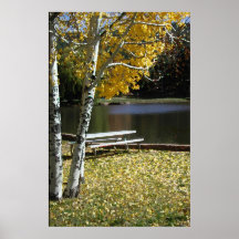 Autumn Lake Posters