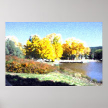 Autumn Lake Print