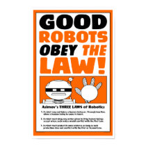 Autumn Lake "ROBOT LAW" Poster posters by mooncity Autumn Lake "ROBOT LAW" Poster posters