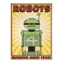 Autumn Lake "ROBOT" Poster posters