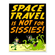 Autumn Lake "SPACE TRAVEL" Poster posters
