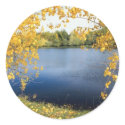 Autumn Lake stickers