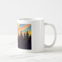 Autumn Lake "SUNSET WOODS" Coffee Mug