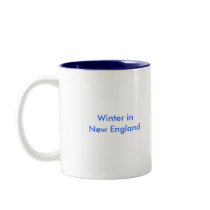 Autumn Lake "WINTER PINES" Coffee Mug mugs