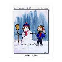 AUTUMN LAKE: Winter Poster 3 posters by mooncity AUTUMN LAKE: Winter Poster 3 posters