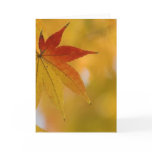 Autumn Leaf Card
