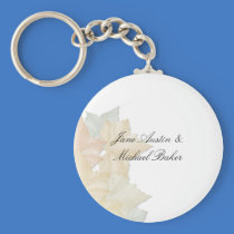 Autumn Leaves, A Fall Wedding Key Chain