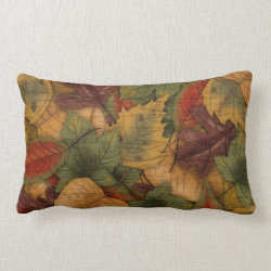 Autumn Leaves American MoJo Pillow Lumbar