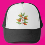 Autumn Leaves and Berries Trucker Hat
