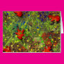 Autumn Leaves and Stars Greeting Card