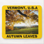 Autumn Leaves, AUTUMN LEAVES,  VERMONT, U.S.A mousepads