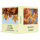 Autumn Leaves BINDER HEALING TOUCH Binders