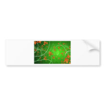 Autumn Leaves Blowing In The Wind Bumper Stickers