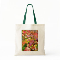'Autumn Leaves' Budget Canvas Tote Bag
