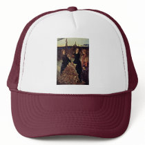 Autumn Leaves By Millais John Everett Trucker Hats
