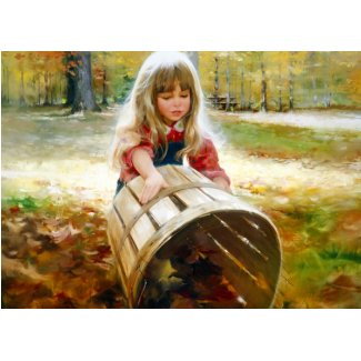 Autumn Leaves card