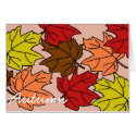 Autumn Leaves cards
