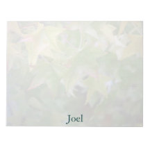 autumn leaves changing fade big notepad