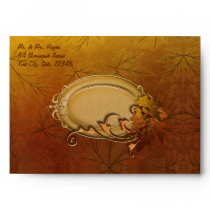 Autumn Leaves Envelope