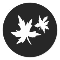 Autumn Leaves Envelope Sticker Seal