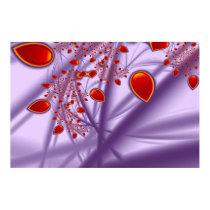 Autumn Leaves *Fractal Poster posters