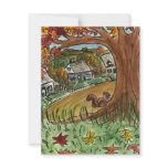 AUTUMN LEAVES HOMES HOUSEWARMING PARTY INVITATION