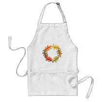 Autumn Leaves Hoop aprons by alternateworlds Autumn Leaves Hoop aprons
