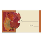 Autumn Leaves II Placecards Business Cards