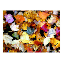 autumn leaves - impressionist posters