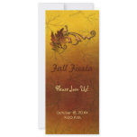 Autumn Leaves Invitation
