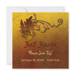Autumn Leaves Personalized Invite