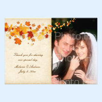 Autumn Leaves invitations