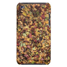 autumn leaves iPod touch case