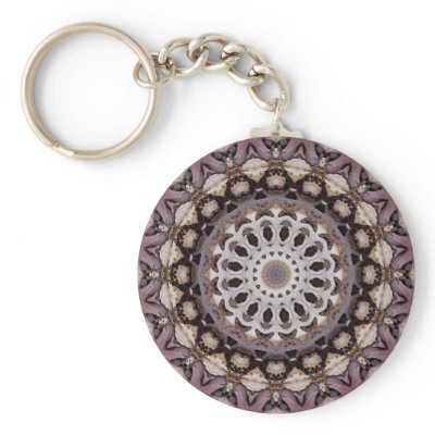 Autumn Leaves Kaleidoscope Keychains by kalos_eidos