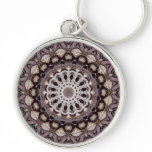 Autumn Leaves Kaleidoscope Key Chain