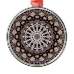Autumn Leaves Kaleidoscope Christmas Ornaments