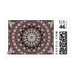 Autumn Leaves Kaleidoscope Stamp
