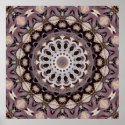 Autumn Leaves Kaleidoscope posters