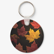 Autumn Leaves keychains