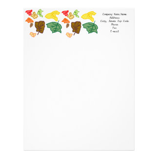 Autumn Letterhead | Zazzle