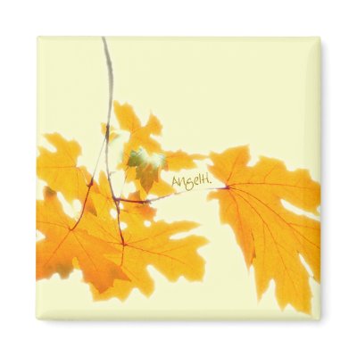 Autumn Leaves Magnet by angels_creative_wrks