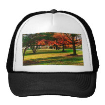 Autumn Leaves Mesh Hat