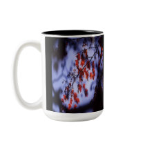 Autumn leaves mug by design_girl Autumn leaves mug