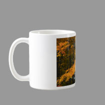Autumn Leaves Mug by nedell Autumn Leaves Mug