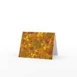 Autumn Leaves Note Card
