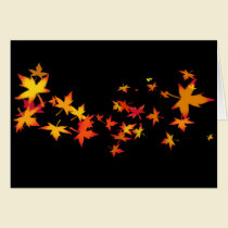 Autumn Leaves of New England cards