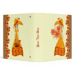 AUTUMN LEAVES PHOTO / RECIPE ALBUM ~ Customize binders